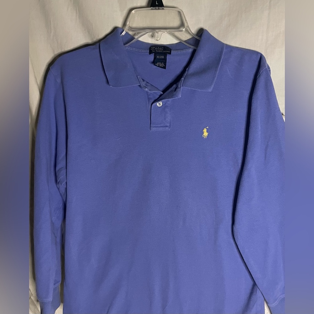 Ralph Lauren Youth Long Sleeve in Blue size 20 Youth
